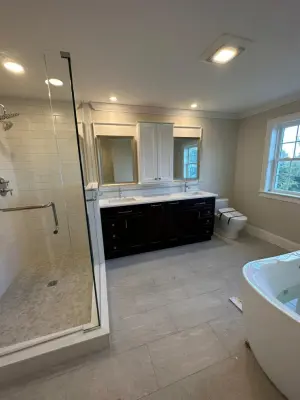 Restroom Renovation — Kitchen Remodeling project by Timber General Construction / Finish Carpentry