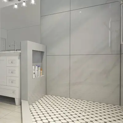 Restroom Renovation — Kitchen Remodeling project by Express Remodeling Inc