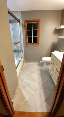 Restroom Renovation — Kitchen Remodeling project by Image Interiors