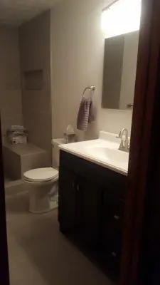 Bathroom Renovation — Kitchen Remodeling project by Skyline Remodeling
