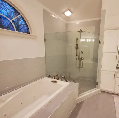 Contemporary Bathroom Design — Kitchen Remodeling project by Project:UP Builders, LLC