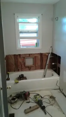 Restroom Renovation — Kitchen Remodeling project by D & E Remodeling