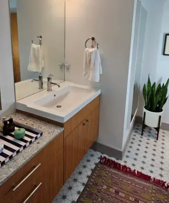 Restroom Renovation Project — Kitchen Remodeling project by Silver Peak Design Build