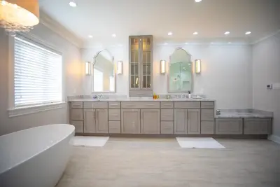 McLean VA Master Bath Renovation and Custom Closet Design by Virginia Kitchen & Bath