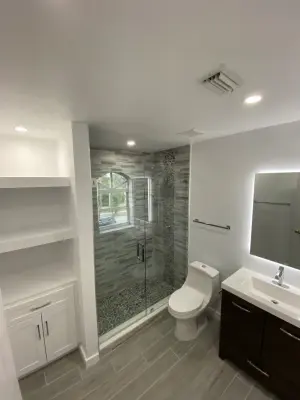 Boca Raton Bathroom Renovation by Paradise Remodeling & Design LLC