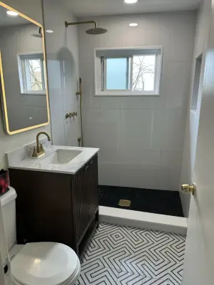 Chicago Bathroom Renovation — Kitchen Remodeling project by Peter Renovations Inc