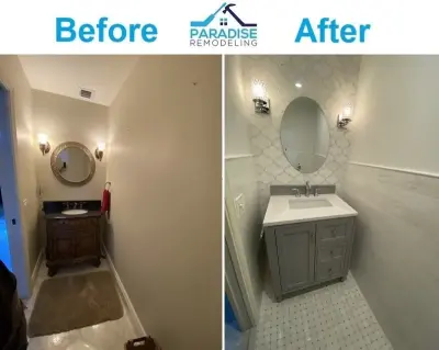 Delray, FL Bathroom Renovation by Paradise Remodeling & Design LLC