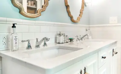 Country Club Primary Bathroom by J.T. McDermott Remodeling