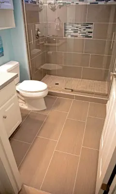 Restroom Renovation — Kitchen Remodeling project by High Standards Repairs & Remodeling