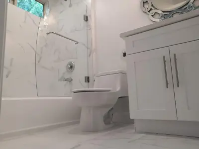 Sherman Oaks Bathroom Renovation by California Kitchen Gallery