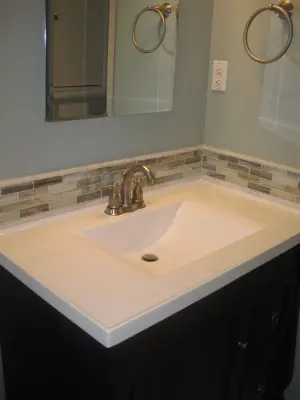 Restroom Renovations — Kitchen Remodeling project by Krueger Home Improvement Inc
