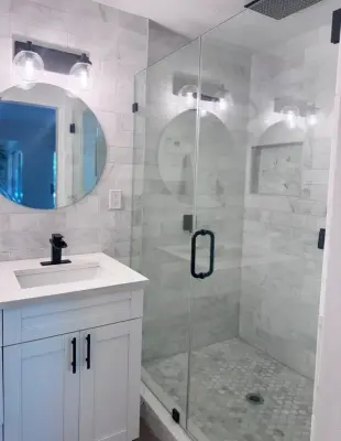 Restroom Renovations — Kitchen Remodeling project by Precise Homes Renovations