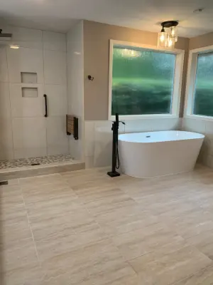 Restroom Renovations — Kitchen Remodeling project by Modern Vision Remodeling Experts