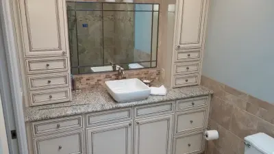 Linda's Bathroom Renovation — Kitchen Remodeling project by C & M Contracting, LLC