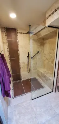 Restroom Remodeling — Kitchen Remodeling project by Envision Tile & Stone LLC