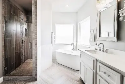 Restroom Renovation — Kitchen Remodeling project by Falcon Building Group