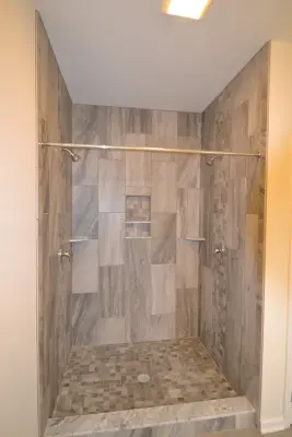 Restrooms by Malozzi Tile & Marble Inc