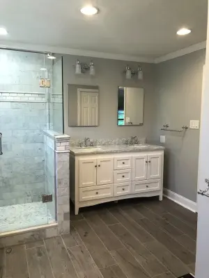 Primary Bathroom Renovation — Kitchen Remodeling project by RS Mundekis Contracting