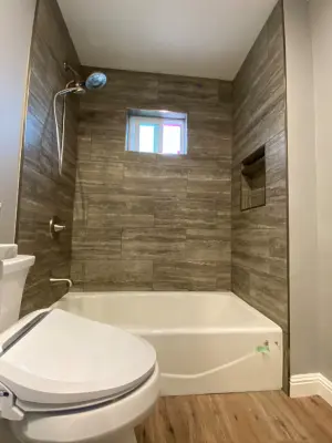 Restrooms — Kitchen Remodeling project by Bluejay Nest Construction Inc.