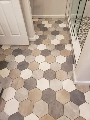 Modern Bathroom Renovation by JM Construction