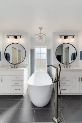 Restrooms by Kitchens On Broadway