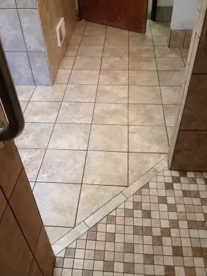 Modern Open Niche Shower — Kitchen Remodeling project by Phoenix Home Solutions, LLC