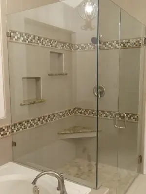 Modern Bathroom Renovation — Kitchen Remodeling project by Lambert Construction And Design