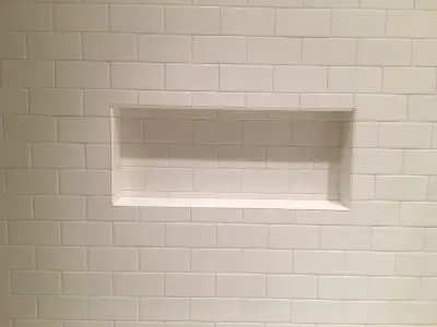 Subway Tile Shower in White — Kitchen Remodeling project by Phoenix Home Solutions, LLC
