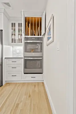 Falmouth Custom Kitchen with Beaded Insets — Kitchen Remodeling project by IKitchens Etc, LLC