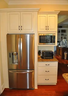 Stunning Kitchen Renovation with New Cabinets and Cabinet Refacing by Kitchen Solvers Of Charleston
