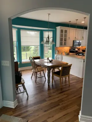 Stunning Contemporary Kitchen Renovation Through Cabinet Refacing by Kitchen Solvers Of Fort Wayne & Toledo