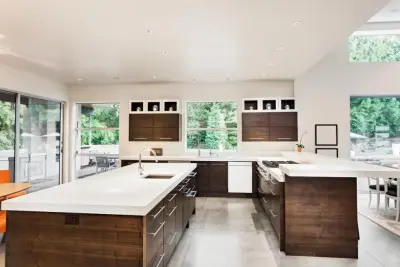 Elegant Oak Kitchen — Kitchen Remodeling project by Miller & Sons Construction Group
