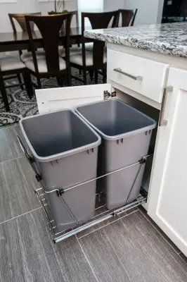 Stunning White Cabinet Makeover in OKC by Heritage Renovations