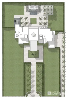 India-Inspired Contemporary — Landscape Design project by Matthew Murrey Design