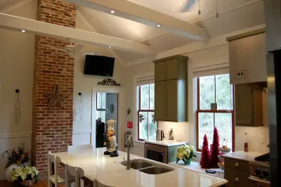 Tybee Island Bed and Breakfast Kitchen by Coastal Bath And Kitchen