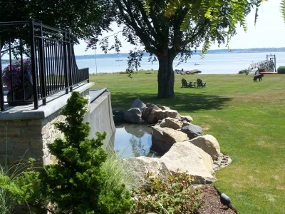 Jamestown Residence II — Landscape Design project by Matunuck Design Group Inc.