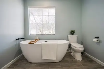 Bickham Lane Restroom — Kitchen Remodeling project by DGK Design + Build