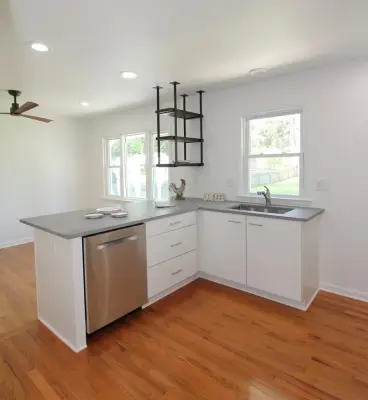 Bel Air Chalkboard Tile Kitchen by Taylor Made Custom Contracting Inc.