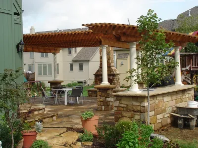 Feiden Project — Landscape Design project by Maverick Landscaping, Porch And Patio in Lenexa
