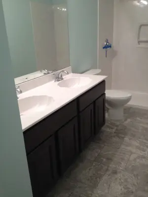 Bellerive Farm Drive, children's restroom by Breckenkamp Kitchen & Bath