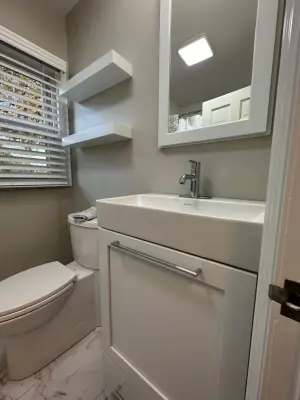 Berwick Bathroom Renovation — Kitchen Remodeling project by Ron Scott Design Build