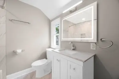 Bexely Hall Restroom — Kitchen Remodeling project by Fast Bath Makeover