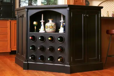 Dark Cherry Sanctuary by Dovetailed Kitchens