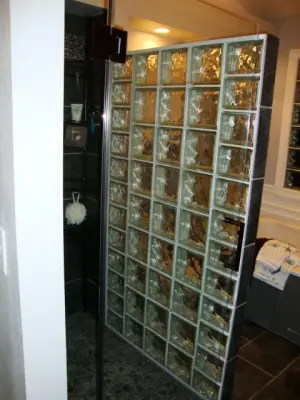 Updated and Expanded Small Corner Shower — Kitchen Remodeling project by Fix Spokane