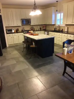 Blossom Bay Court Kitchen Flooring by Breckenkamp Kitchen & Bath