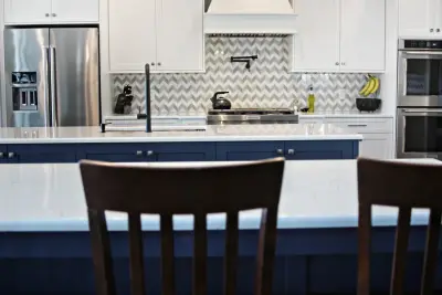 Azure and Ivory Culinary Space and Additional Areas by Stone Kitchens