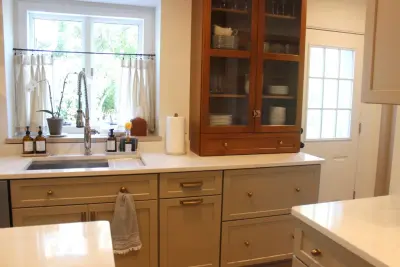 Azure Eyed Baker's Kitchen — Kitchen Remodeling project by Blue Terra Design