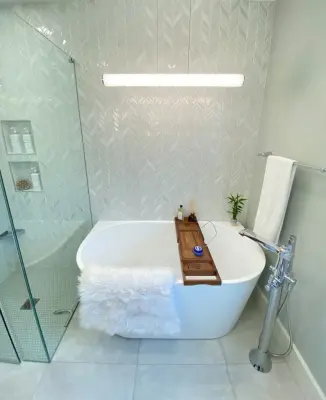 Bordenkircher Restroom by Kircher Design & Build