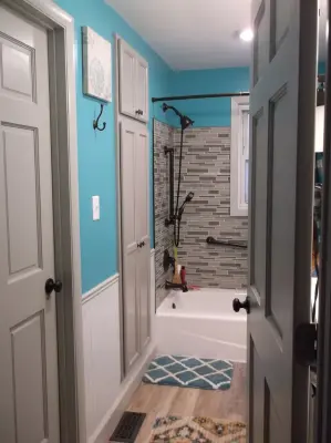 Brazilian Bath — Kitchen Remodeling project by Lowes Home Improvement Of Terre Haute