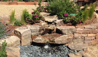 Water Features in Santa Fe — Landscape Design project by McCumber Fine Gardens